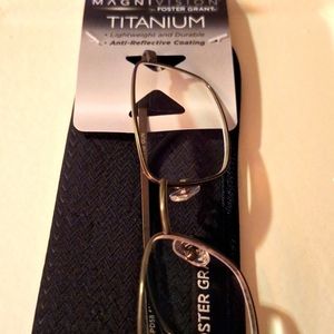 👀 Foster Grant +1.50 MAGNIVISION TITANIUM ANTI REFLECTIVE COATING